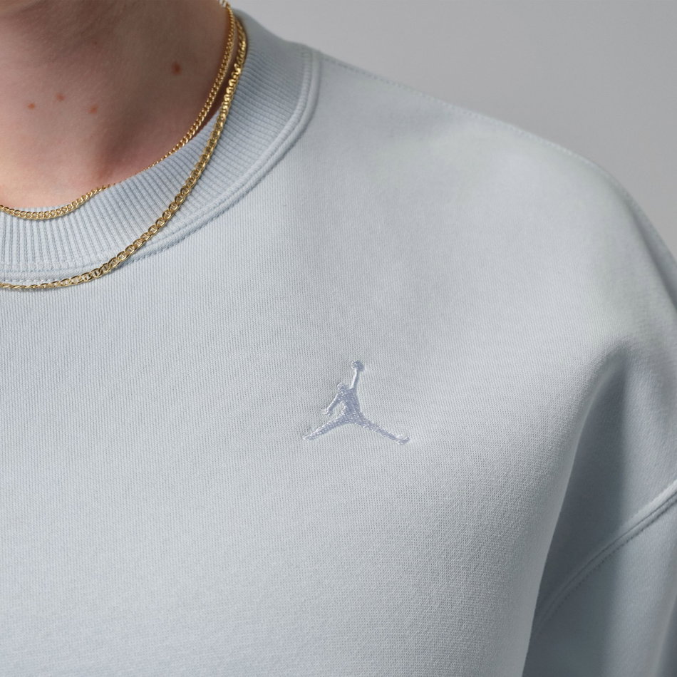 Jordan Brooklyn Fleece Crew Kadın Mavi Sweatshirt