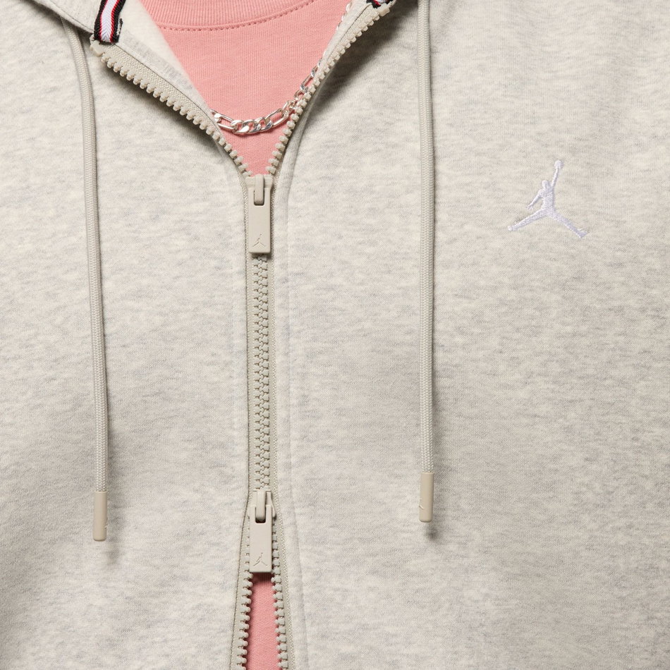 Jordan Brooklyn Fleece FZ Erkek Bej Sweatshirt