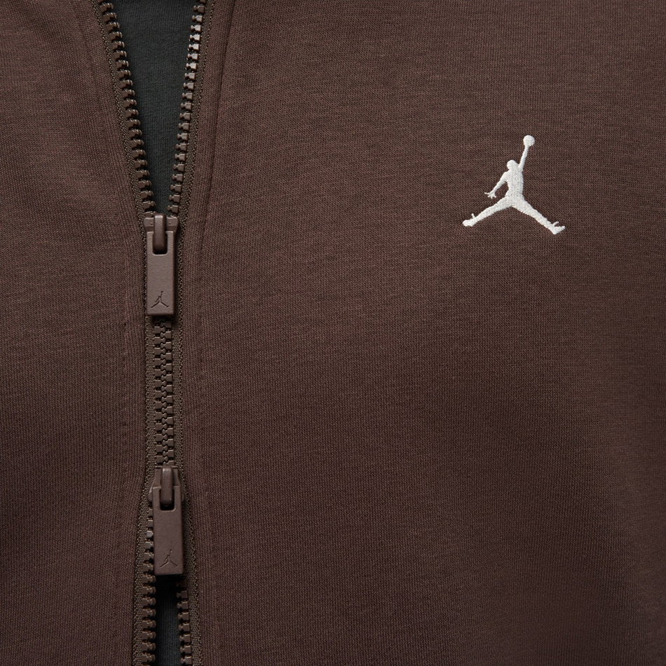 Jordan Brooklyn Fleece FZ Erkek Kahverengi Sweatshirt