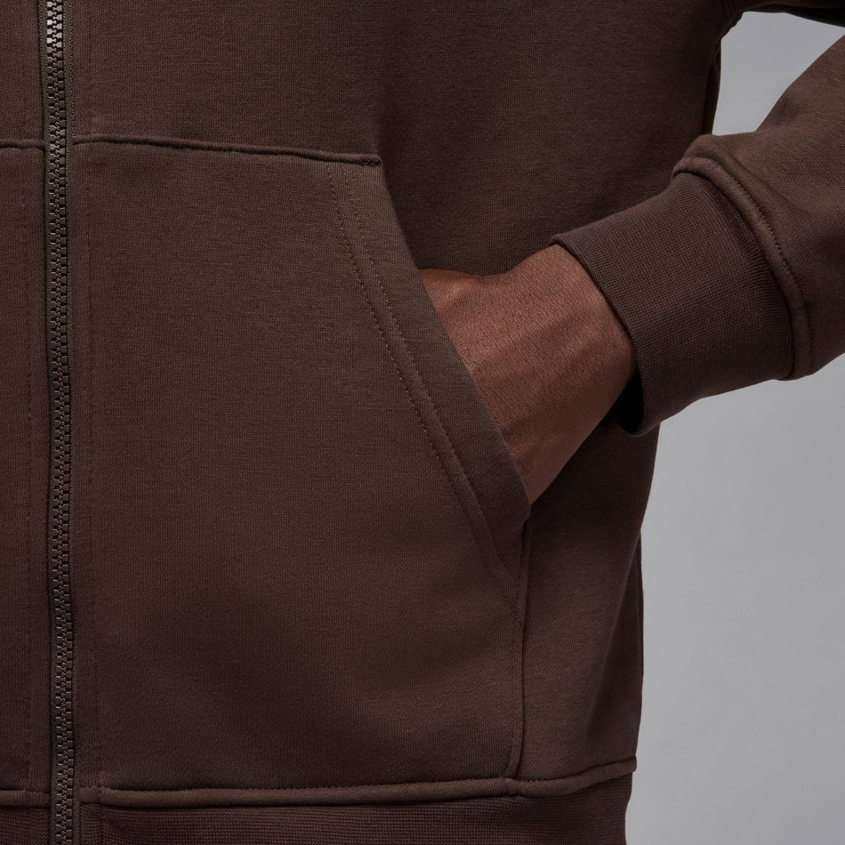 Jordan Brooklyn Fleece FZ Erkek Kahverengi Sweatshirt