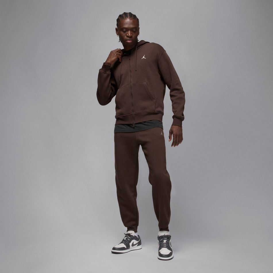 Jordan Brooklyn Fleece FZ Erkek Kahverengi Sweatshirt