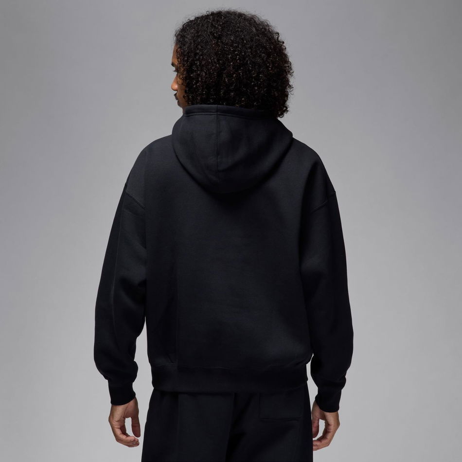 Jordan Brooklyn Fleece Os GFX Po Hoodie Erkek Siyah Sweatshirt