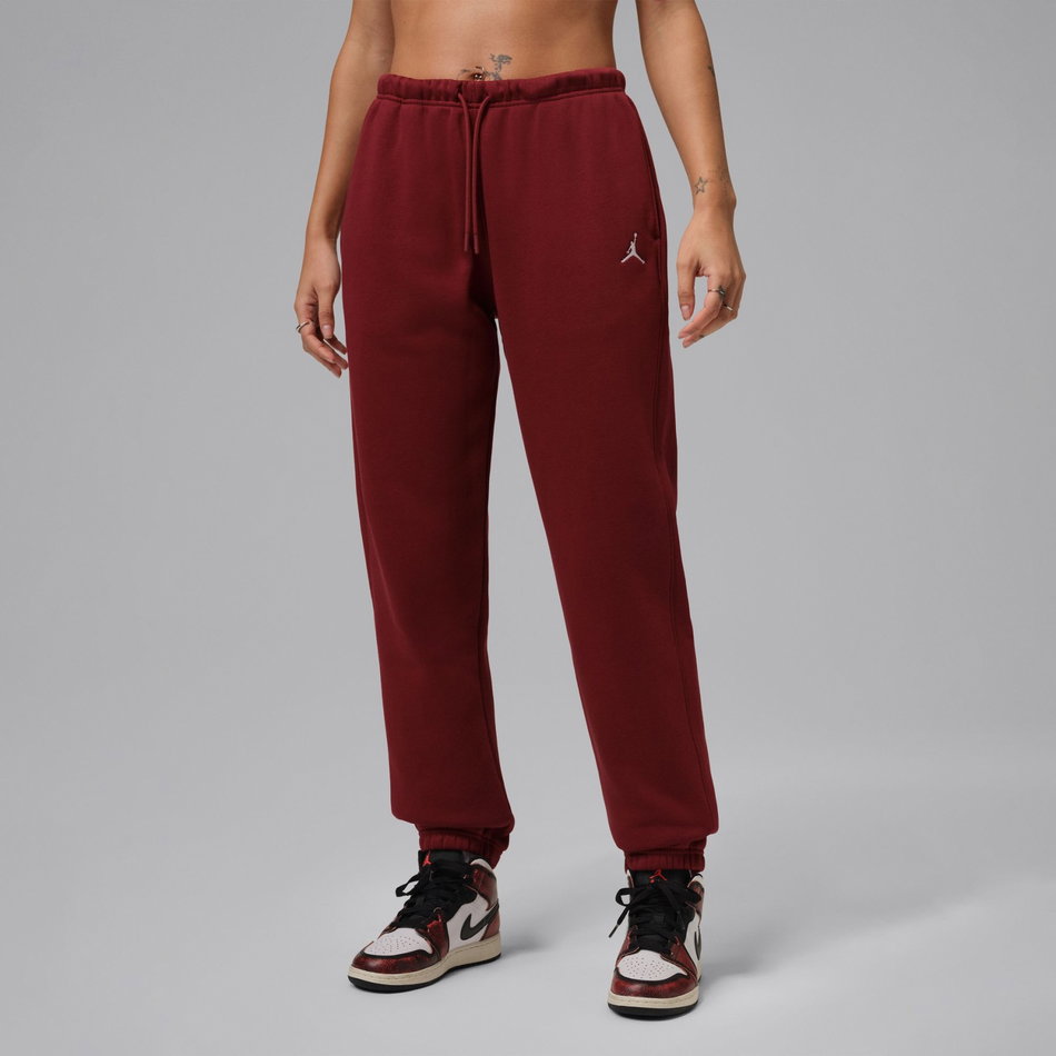 Jordan Brooklyn Fleece Pant Kadın Bordo Eşofman Altı
