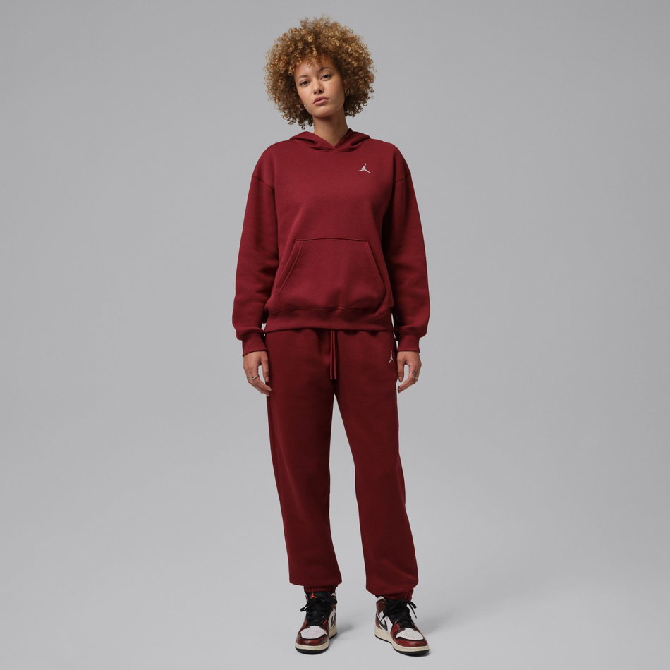 Jordan Brooklyn Fleece Pant Kadın Bordo Eşofman Altı