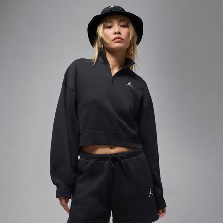 JORDAN - Jordan Brooklyn Fleece QZ Top Kadın Sweatshirt