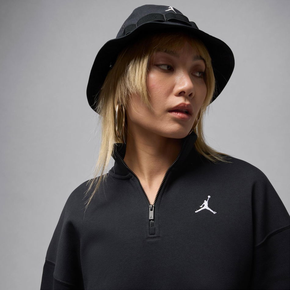 Jordan Brooklyn Fleece QZ Top Kadın Sweatshirt