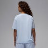JORDAN - Jordan Brooklyn Fleece SS GF Tee Kadın Mavi Tişört (1)