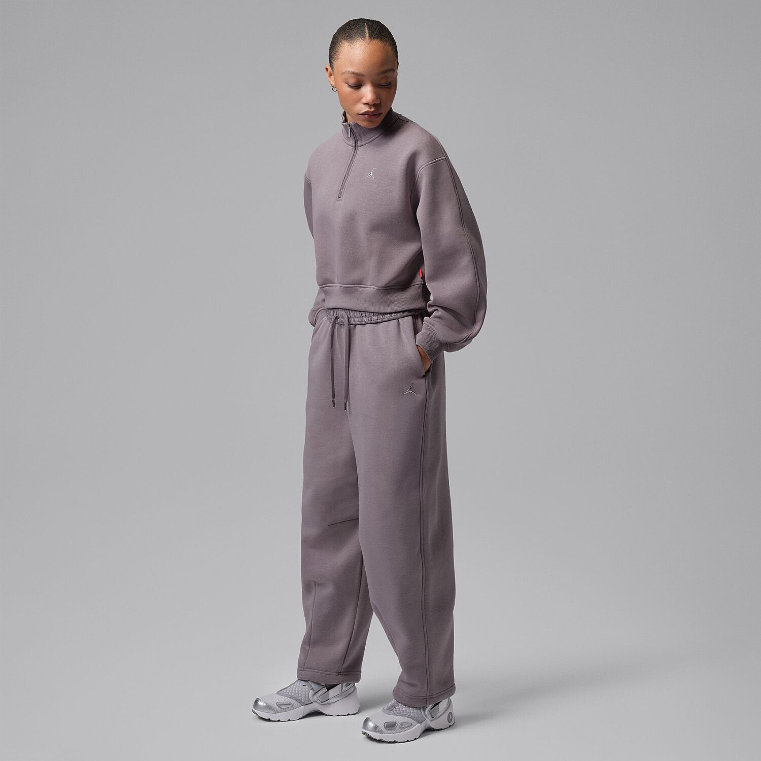 Женские спортивные штаны Jordan Brooklyn Fleece Wide-Leg Pant