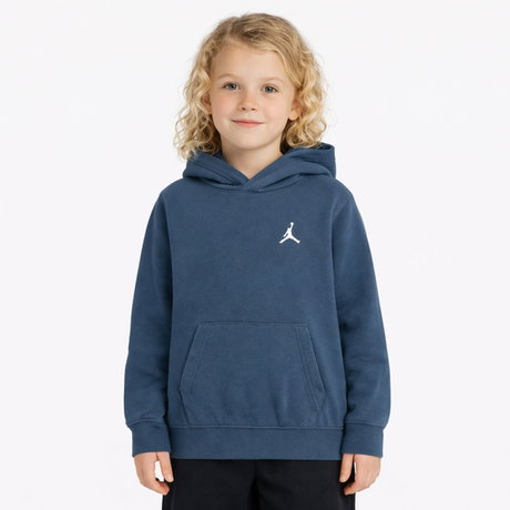 JORDAN - Jordan Brooklyn Ft Po Hoodie Çocuk Mavi Sweatshirt