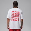 JORDAN - Jordan Brooklyn Gx 85 Ss Crew Erkek Beyaz Tişört (1)