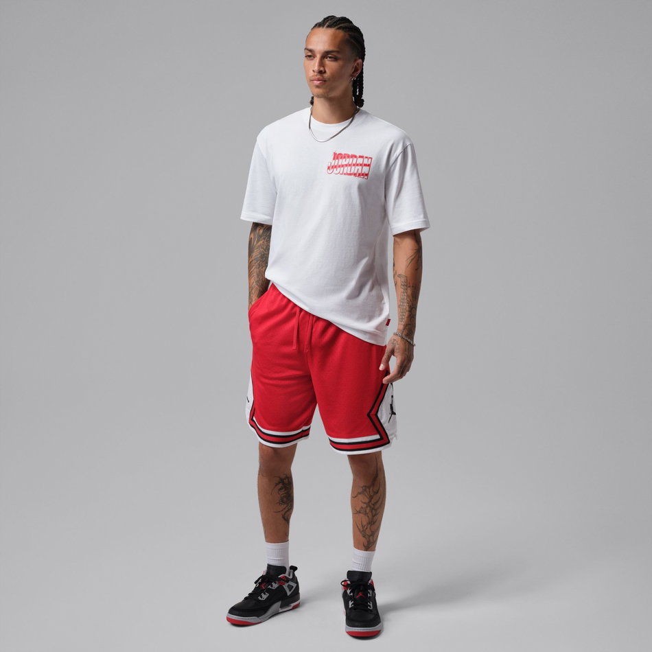 Jordan Brooklyn Gx 85 Ss Crew Erkek Beyaz Tişört
