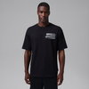 JORDAN - Jordan Brooklyn Gx 85 Ss Crew Erkek Siyah Tişört (1)