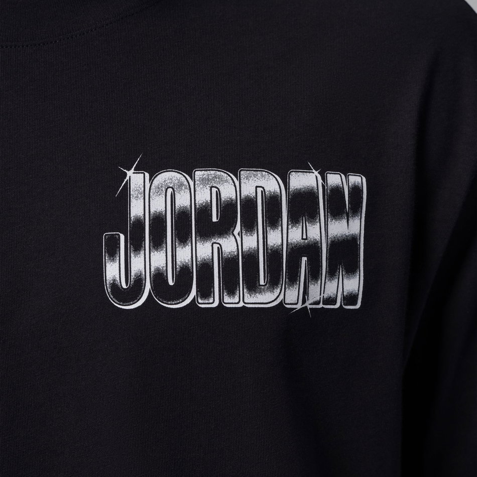 Jordan Brooklyn Gx 85 Ss Crew Erkek Siyah Tişört