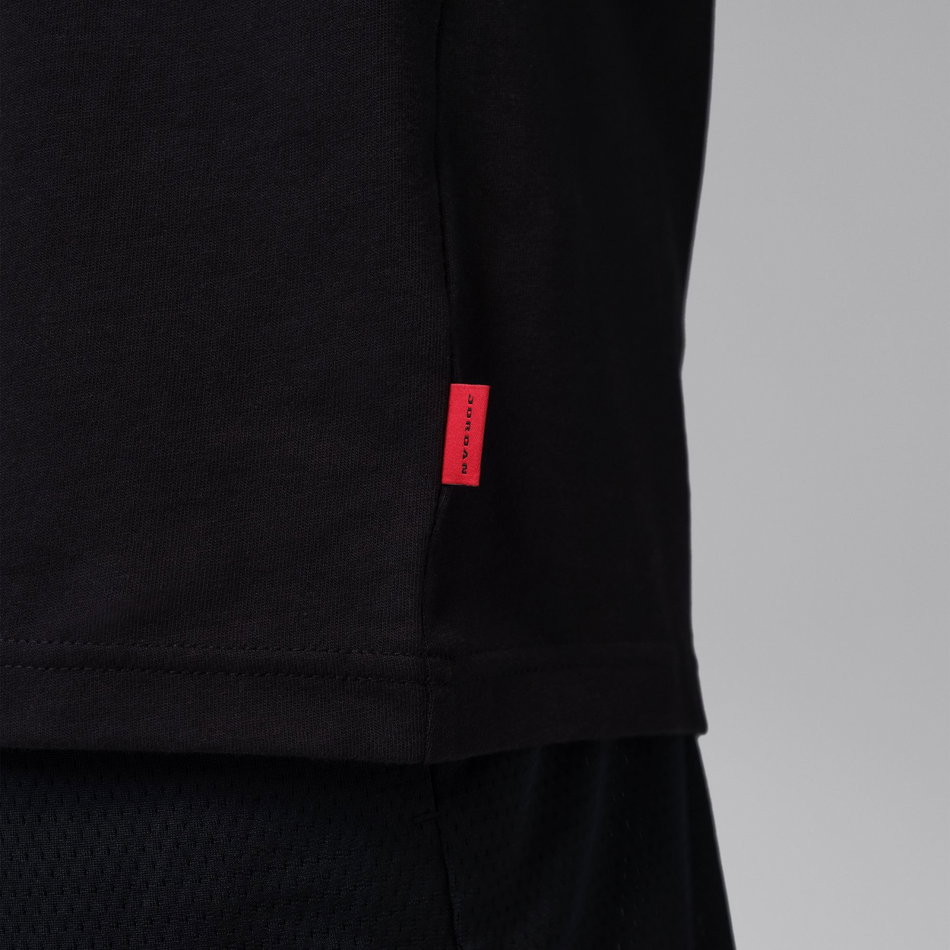Jordan Brooklyn Gx 85 Ss Crew Erkek Siyah Tişört