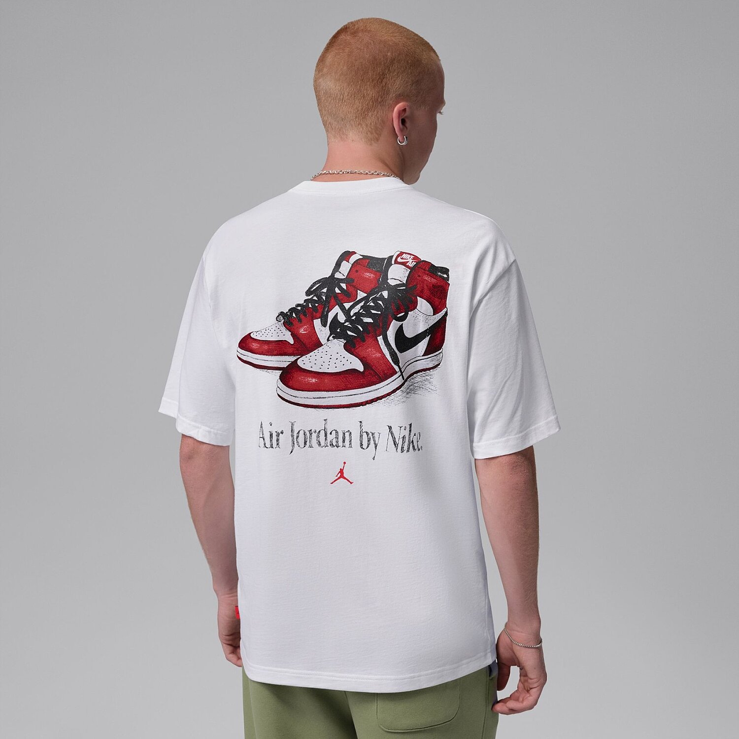 Мужская футболка Jordan Brooklyn Gx Sneaker 85 Ss Crew