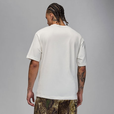 JORDAN - Jordan Brooklyn Jumpman SS Crew Erkek Bej Tişört (1)