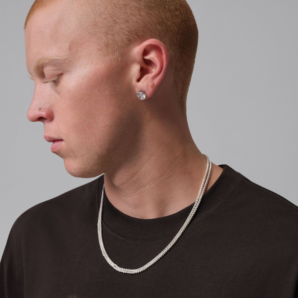 Jordan Brooklyn Love 85 Ss Crew Erkek Kahverengi Tişört