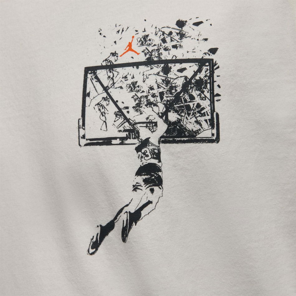 Jordan Brooklyn Os GFX SS Crew Erkek Tişört
