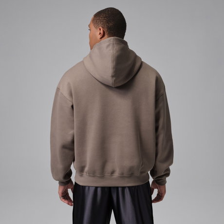 JORDAN - Jordan Brooklyn Os Po Hoodie Erkek Kahverengi Sweatshirt (1)