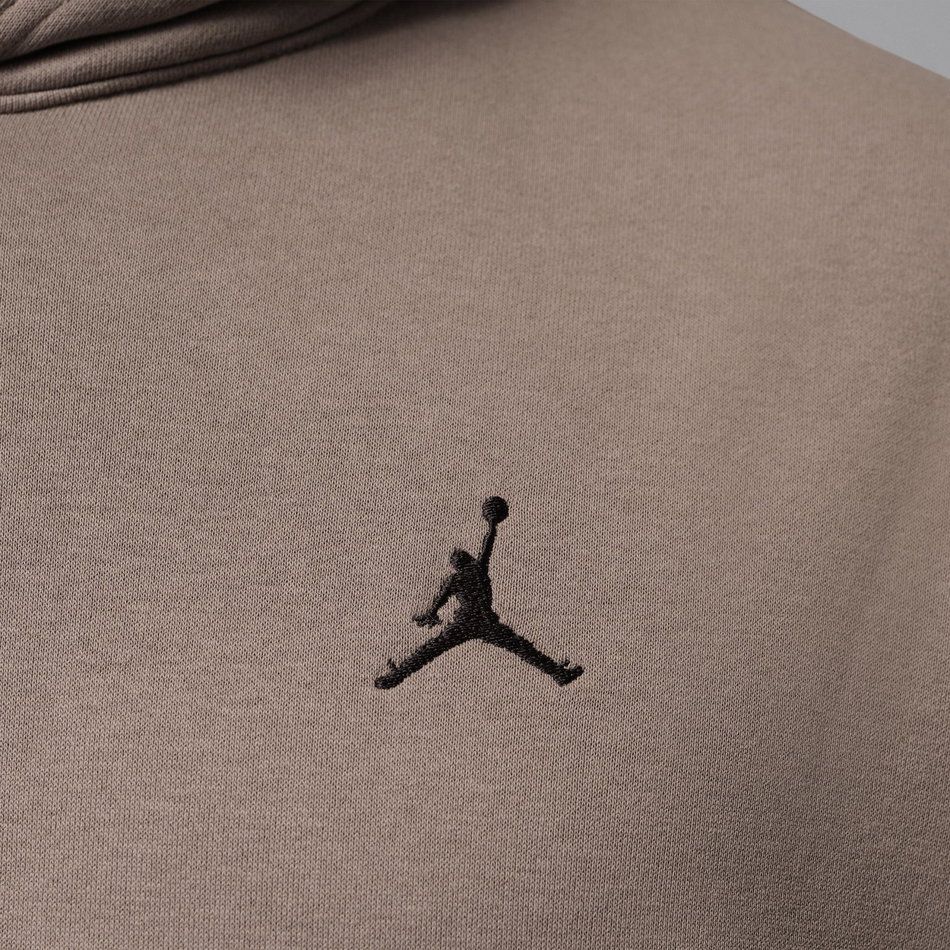 Jordan Brooklyn Os Po Hoodie Erkek Kahverengi Sweatshirt