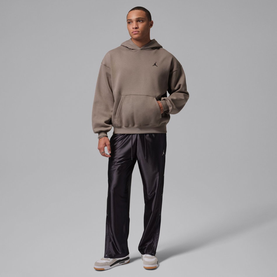 Jordan Brooklyn Os Po Hoodie Erkek Kahverengi Sweatshirt