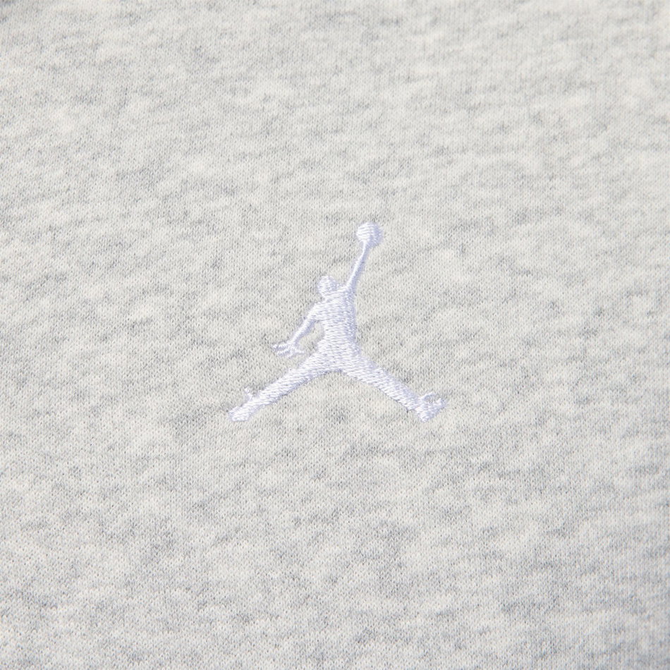 Jordan Brooklyn Oversize FZ Hoodie Erkek Gri Sweatshirt