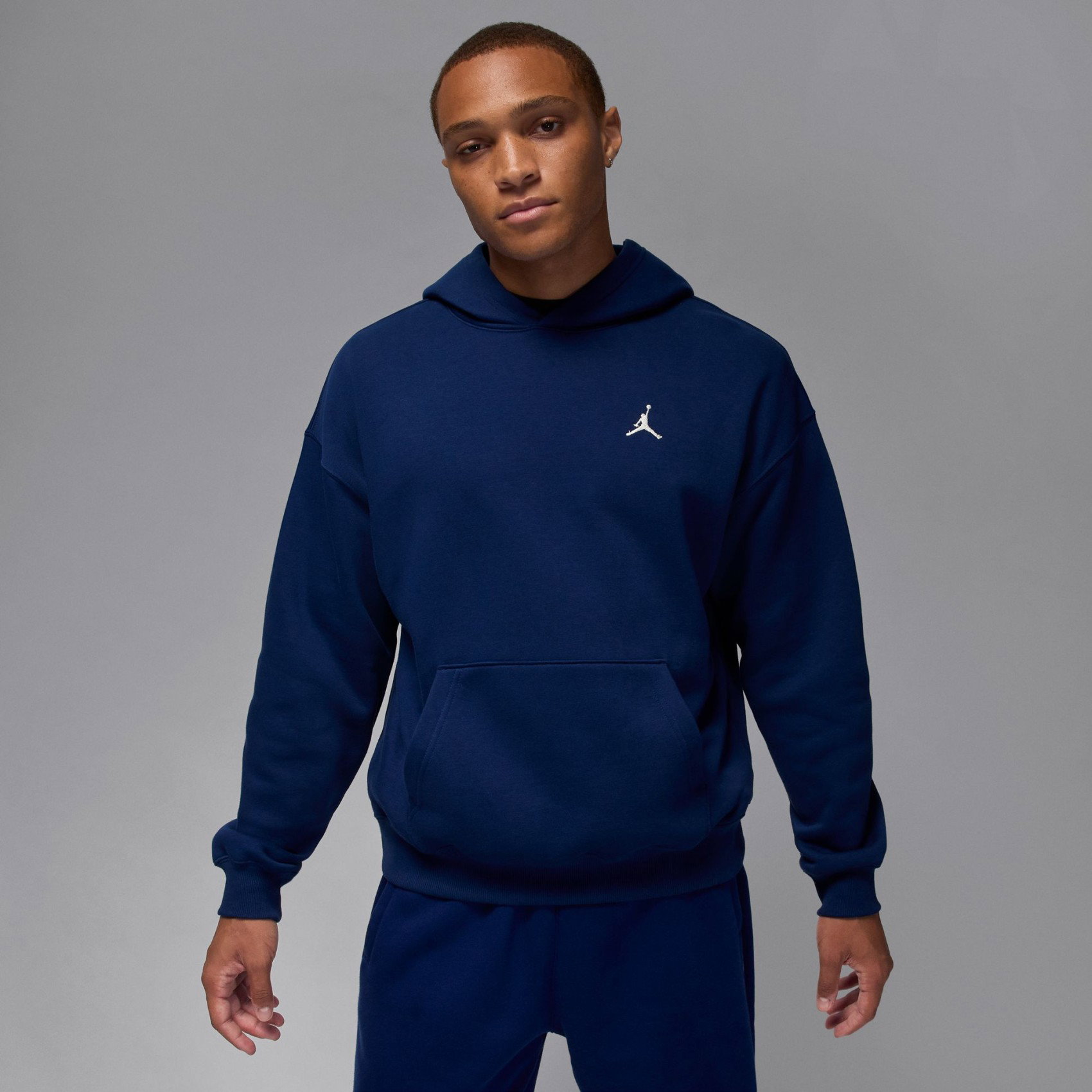 Nike Jordan Brooklyn Oversize Po Hoodie Erkek Mavi Sweatshirt Nike Jordan Brooklyn Oversize Po Hoodie Erkek Mavi Sweatshirt