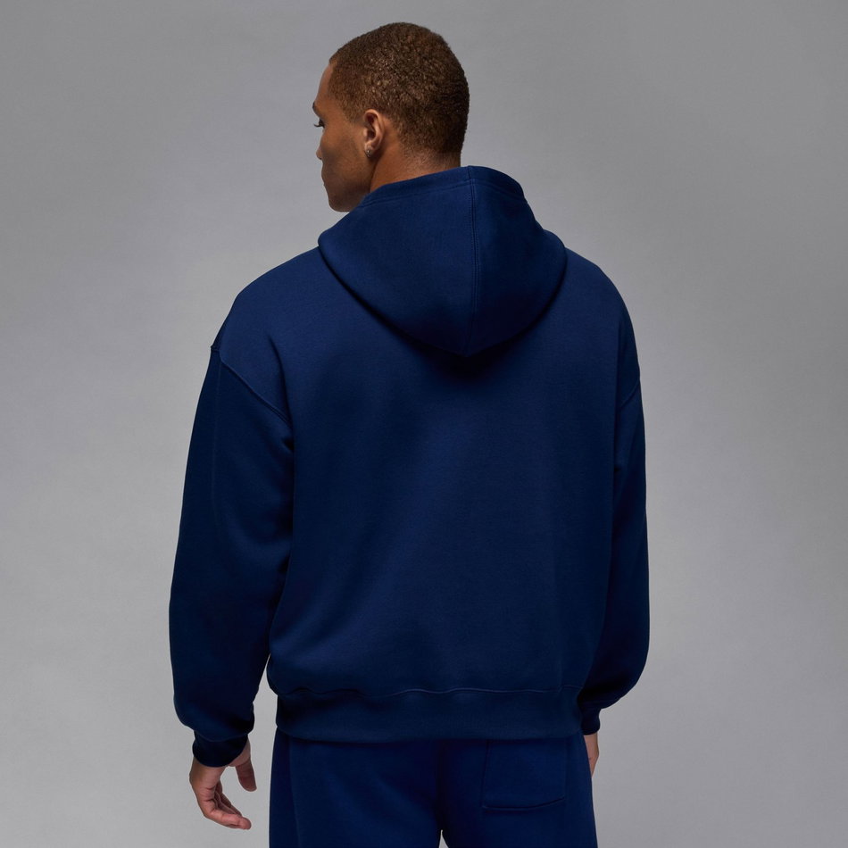 Jordan Brooklyn Oversize Po Hoodie Erkek Mavi Sweatshirt