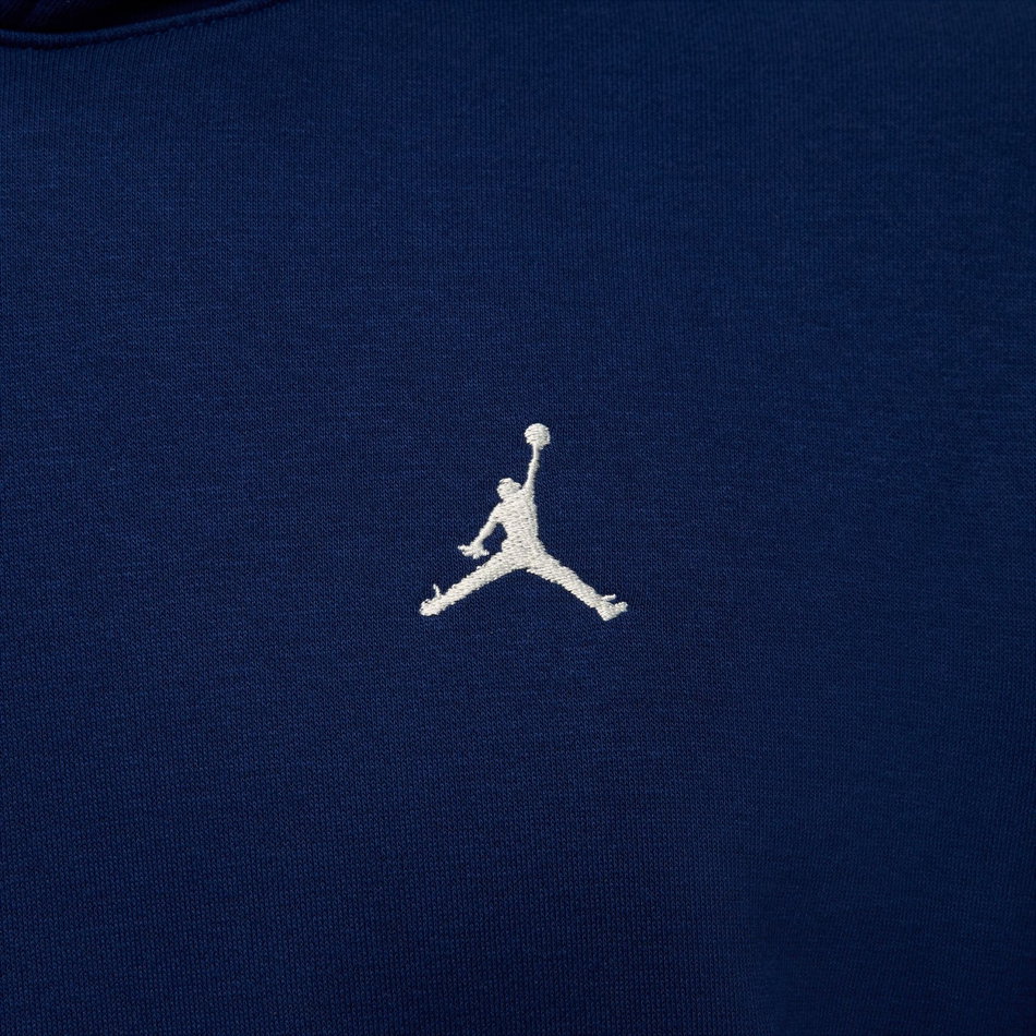 Jordan Brooklyn Oversize Po Hoodie Erkek Mavi Sweatshirt