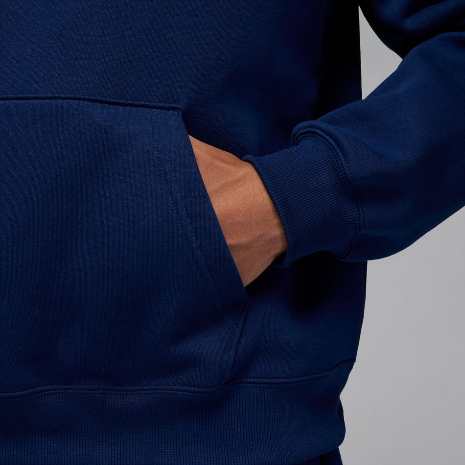 Jordan Brooklyn Oversize Po Hoodie Erkek Mavi Sweatshirt