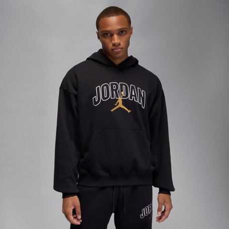 JORDAN - Jordan Brooklyn Oversize Po Hoodie Erkek Siyah Sweatshirt