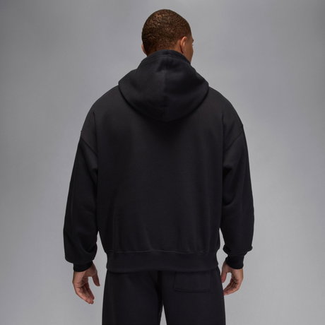 JORDAN - Jordan Brooklyn Oversize Po Hoodie Erkek Siyah Sweatshirt (1)