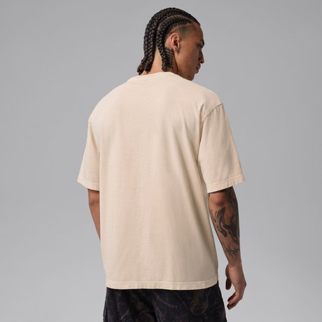 JORDAN - Jordan Brooklyn Pocket Ss Crew Erkek Bej Tişört (1)