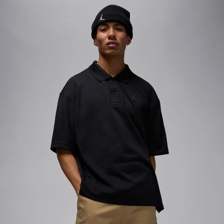JORDAN - Jordan Brooklyn Polo Top Erkek Siyah Tişört