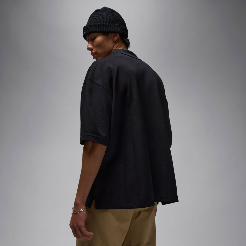 Jordan Brooklyn Polo Top Erkek Siyah Tişört