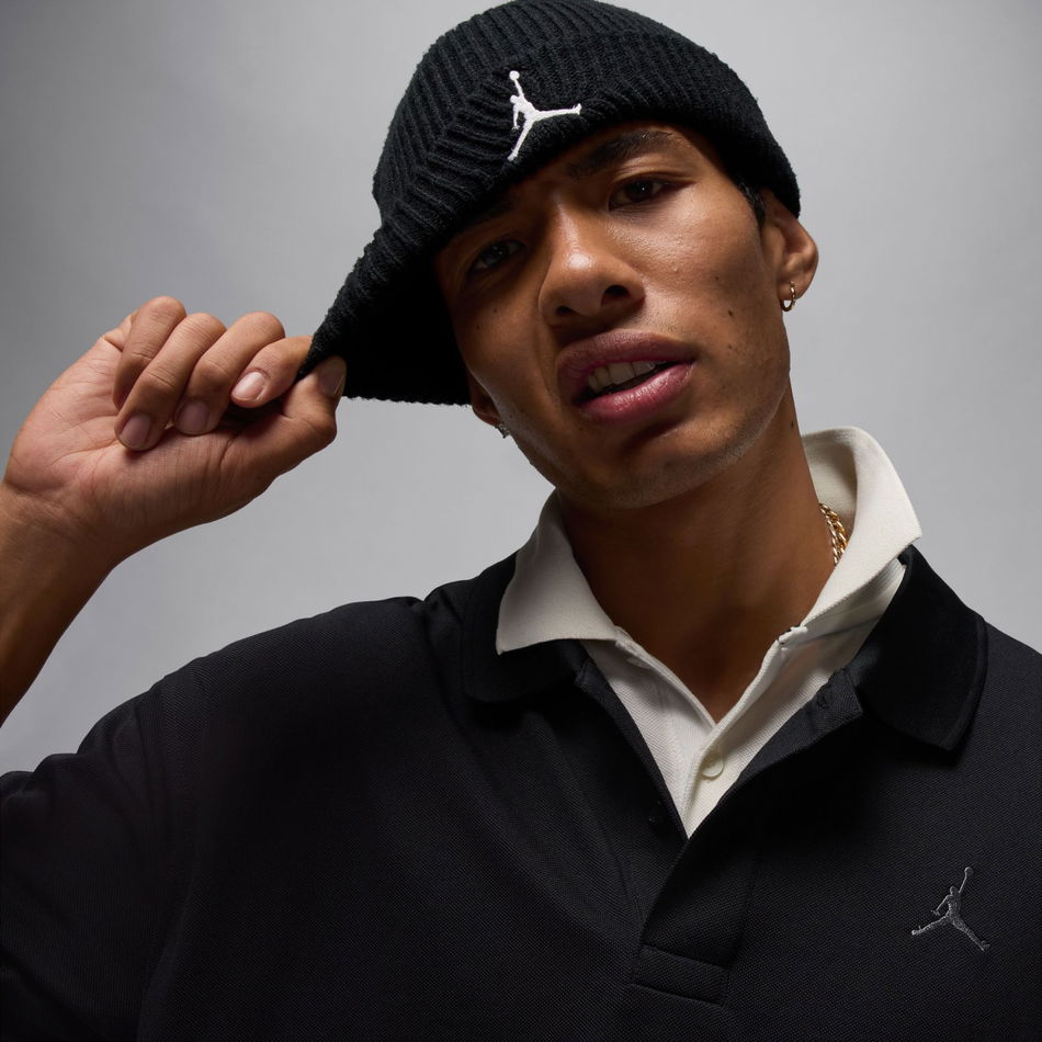 Jordan Brooklyn Polo Top Erkek Siyah Tişört