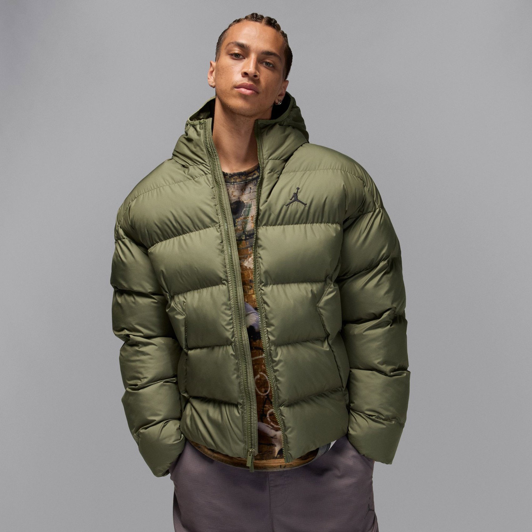 Nike Jordan Brooklyn Puffer Jacket Erkek Mont HV0532-222