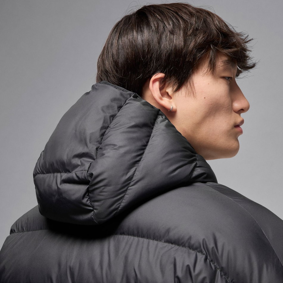 Jordan Brooklyn Puffer Jacket Erkek Siyah Mont