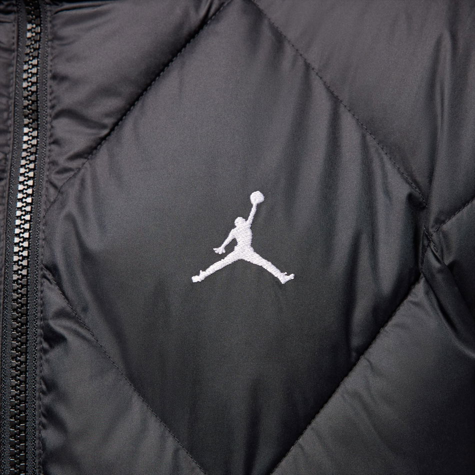 Jordan Brooklyn Puffer Kadın Siyah Mont