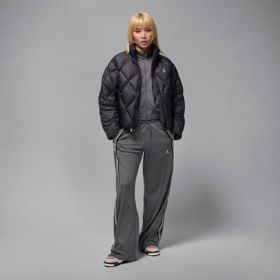 Jordan Brooklyn Puffer Kadın Siyah Mont
