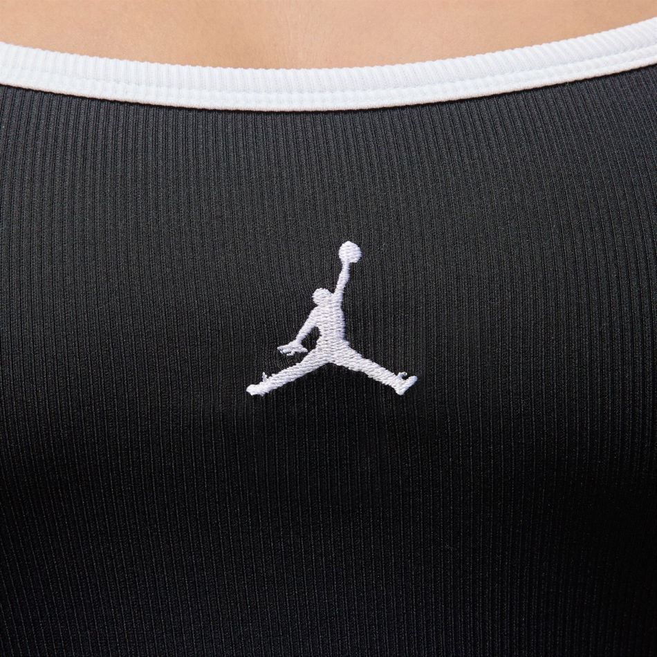 Jordan Brooklyn Slim Tank Dress Kadın Siyah Elbise