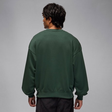 JORDAN - Jordan Brooklyn Snowscape Crew Erkek Yeşil Sweatshirt (1)