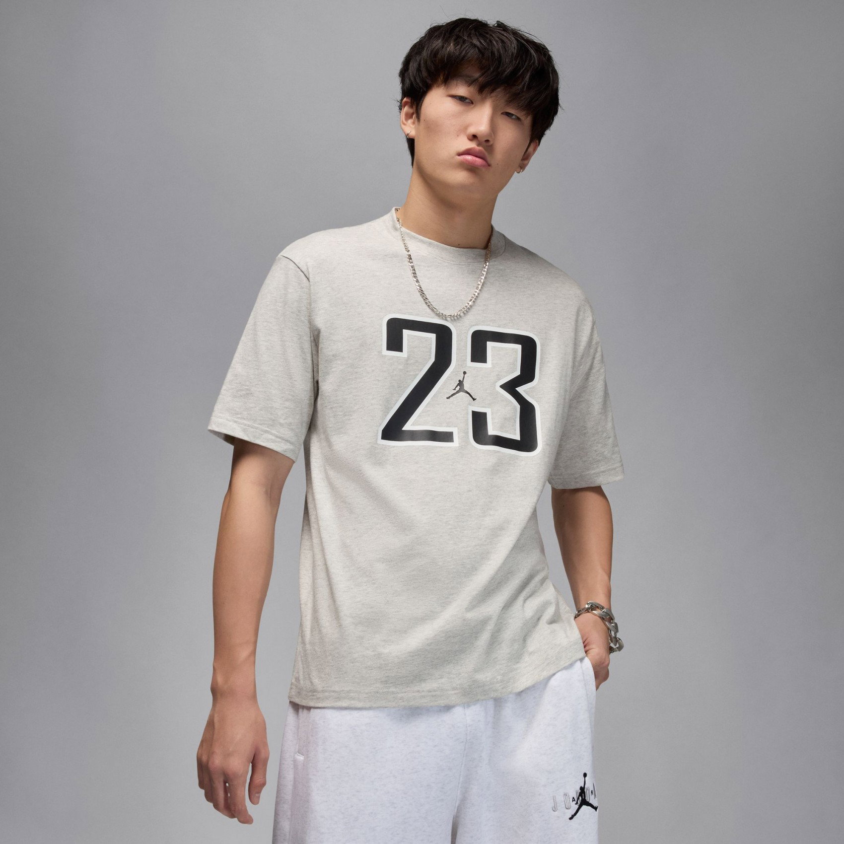 Nike Jordan Brooklyn SS Crew Erkek Bej Tişört HQ9028-050