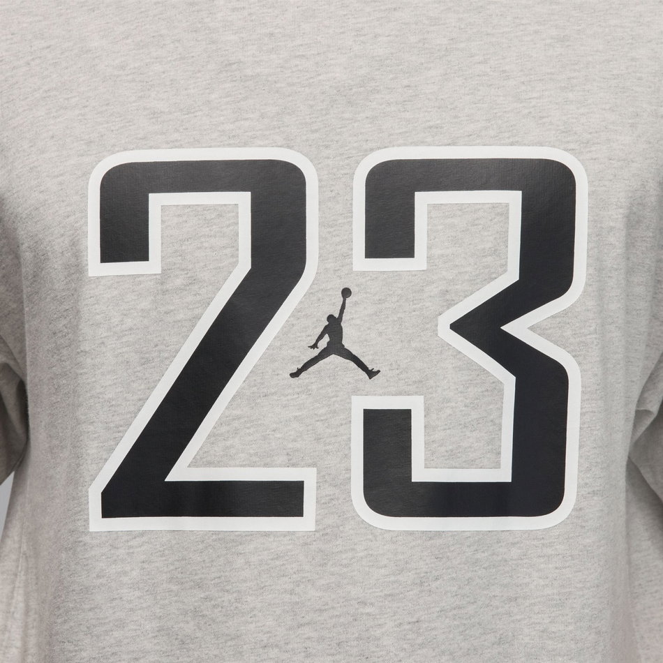 Jordan Brooklyn SS Crew Erkek Bej Tişört