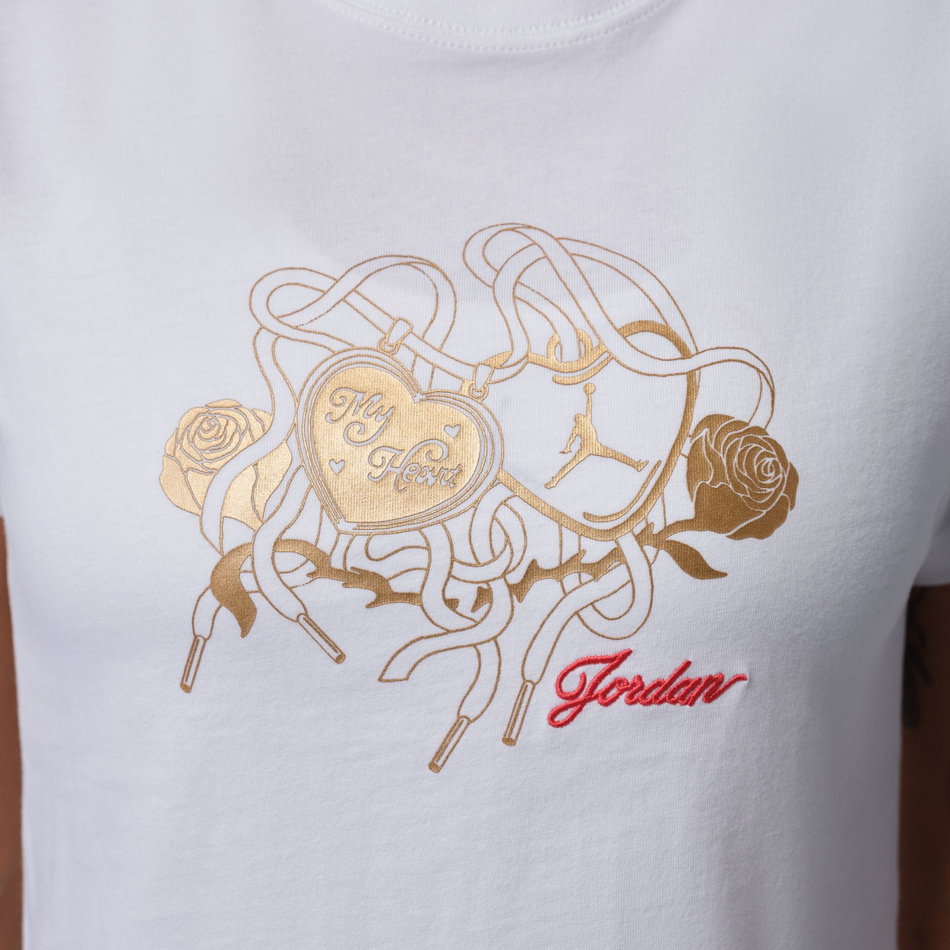 Jordan Brooklyn Ss Gfx Tee Kadın Tişört