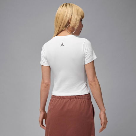 JORDAN - Jordan Brooklyn SS TMID GFX Tee Kadın Tişört (1)