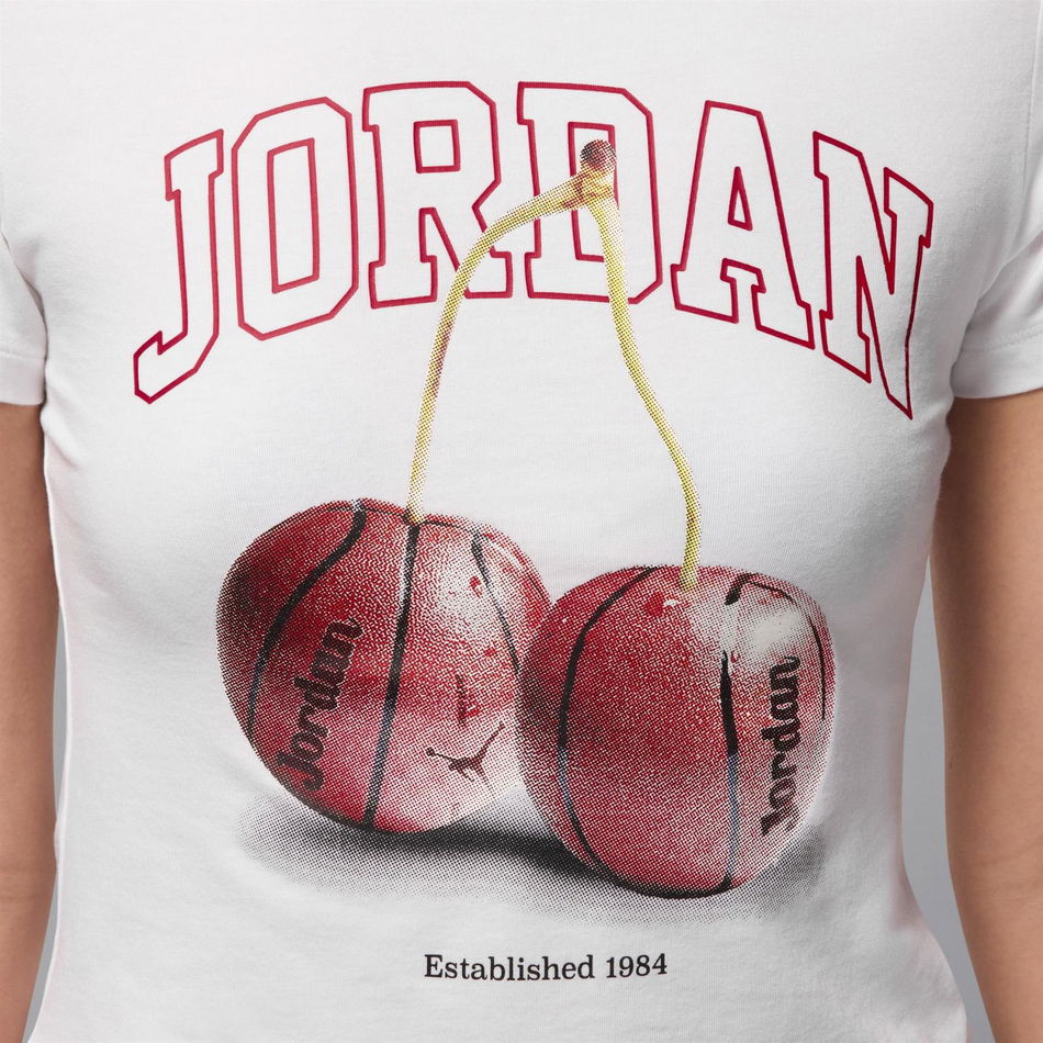 Jordan Brooklyn SS TMID GFX Tee Kadın Tişört