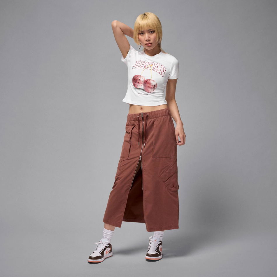 Jordan Brooklyn SS TMID GFX Tee Kadın Tişört