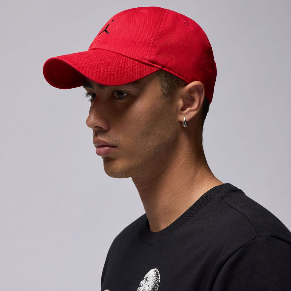 Jordan Club Cap US Swoosh Kırmızı Şapka