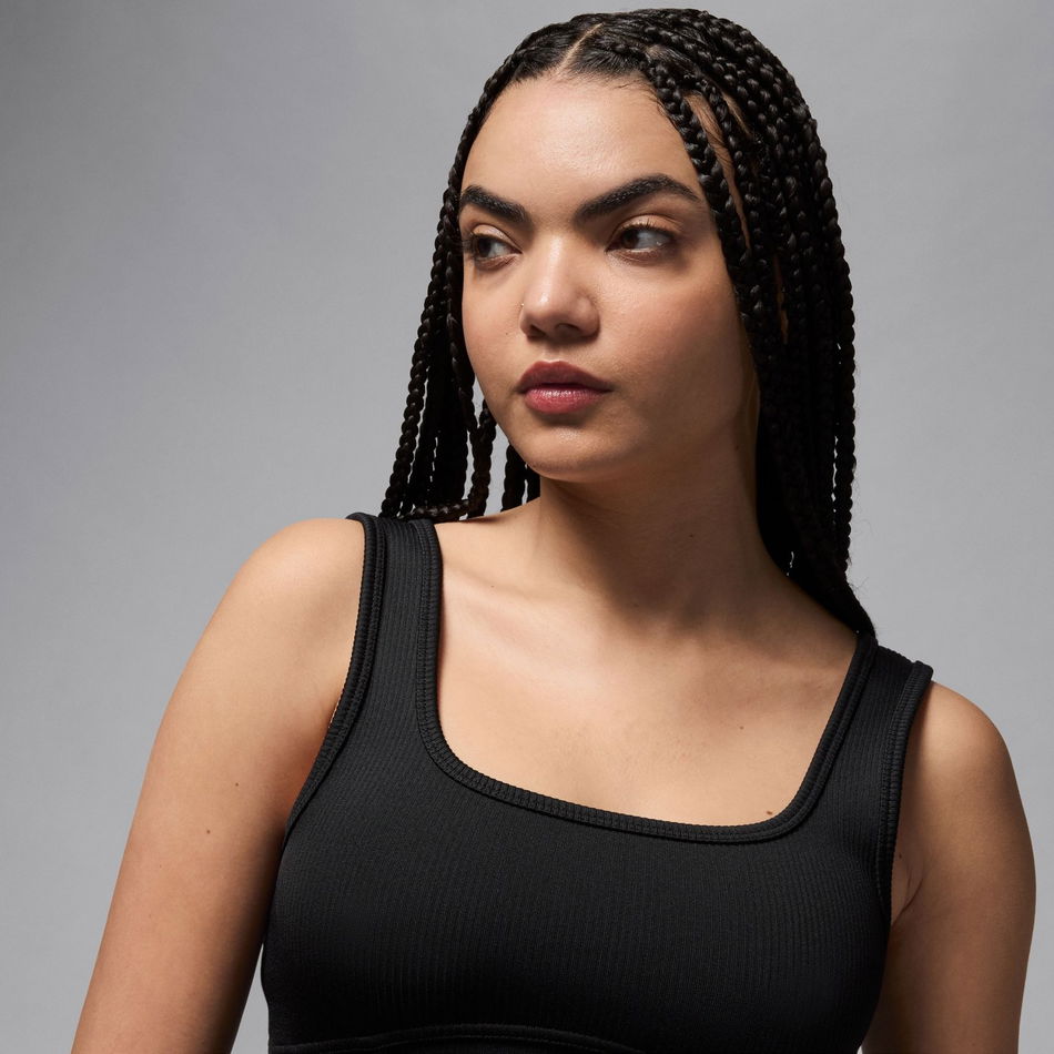 Jordan Crop Lifestyle Tank Kadın Siyah Atlet